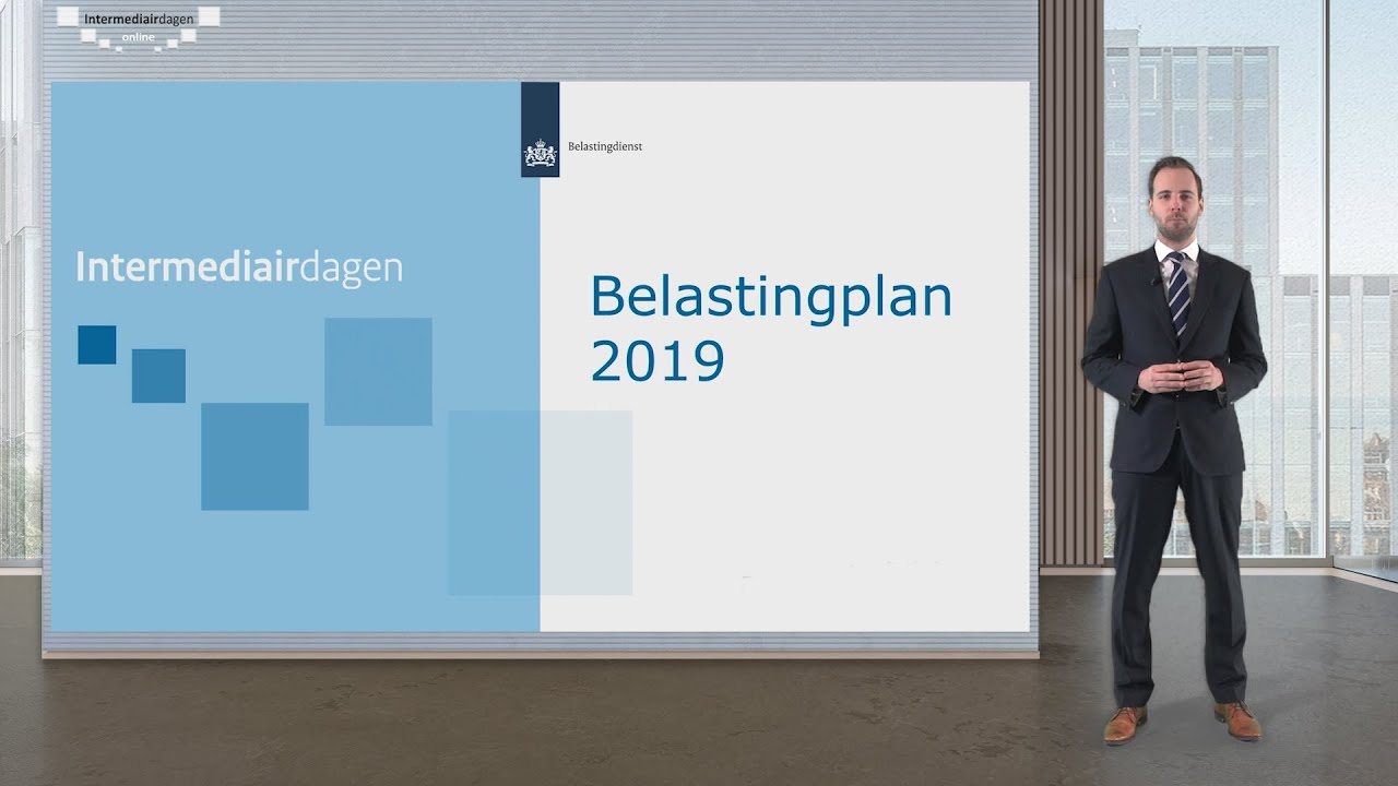 Intermediairdagen 2018-2019: Inkomstenbelasting - Belastingplan 2019