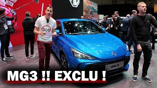 Exclu ! Nouvelle MG3 - L'hybride la moins chère !