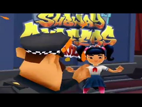 Subway Surfers Fans on X: Harumi's Glitched face! So many glitches! # SubwaySurfers  / X