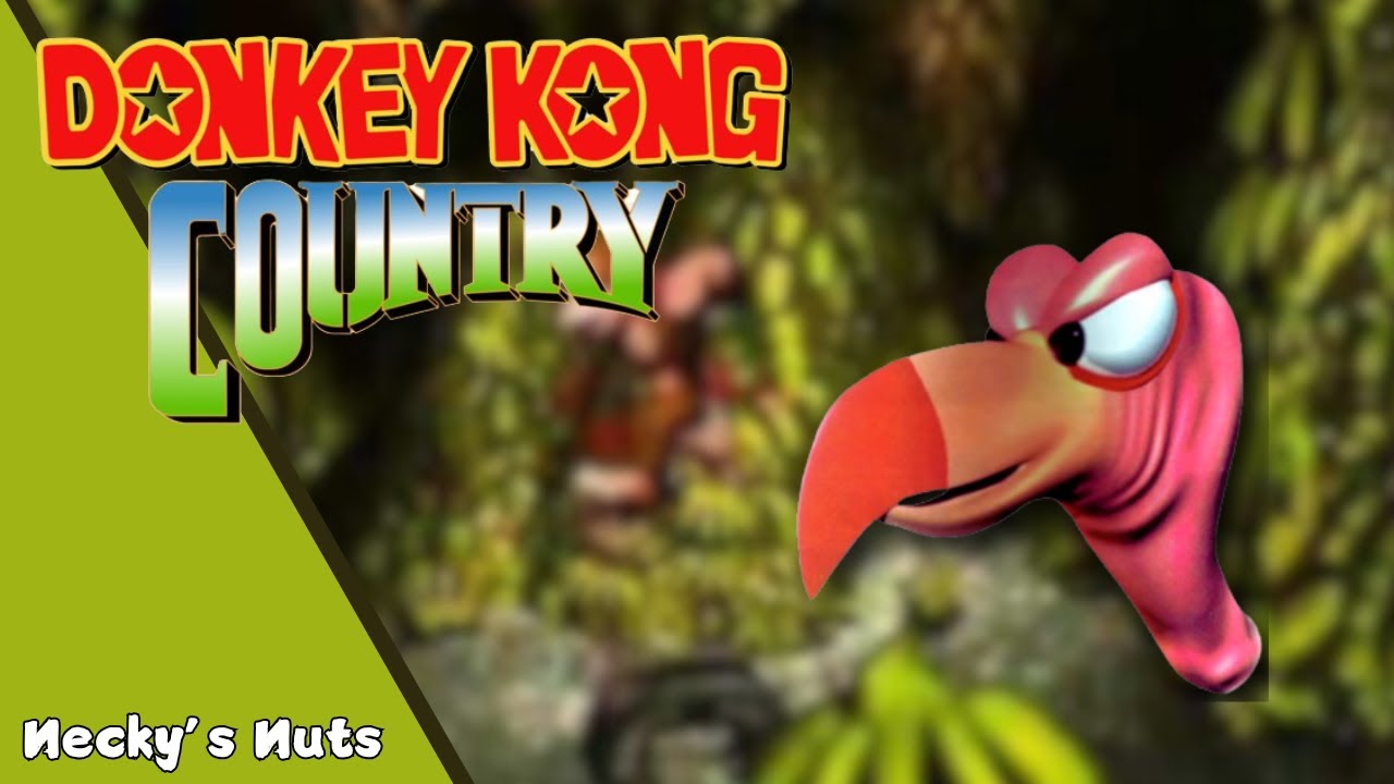 Defeating Necky's Nuts - Donkey Kong Country Boss Battle Guide!