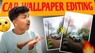 CINEMATIC Car Wallpaper Photo Editing 🔥 ~ Mahend Editz