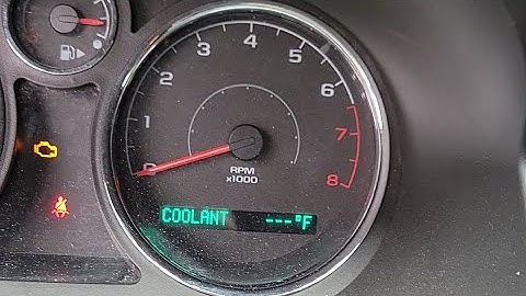 09 Cobalt coolant temp not reading fix!