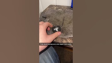 Rebuilt transmission and slipper clutch delete waiting on more parts