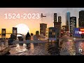 Evolution of new york city 1524  2023  3d animation