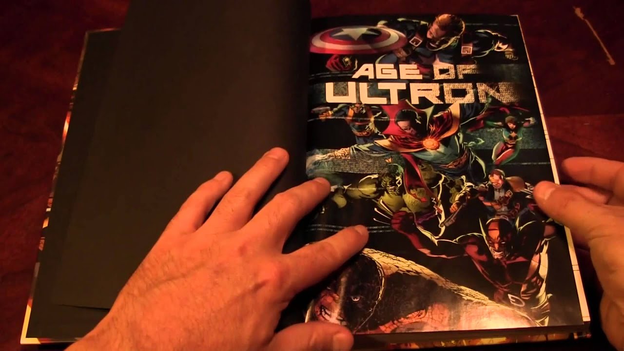 Age of Ultron Hardcover Comic Review Marvel Comics Event Omnibus Oversized