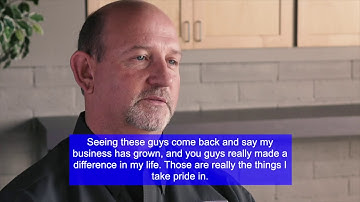 About us with captions