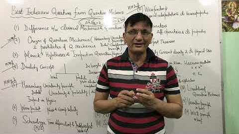 Best Interview Questions from Quantum Mechanics