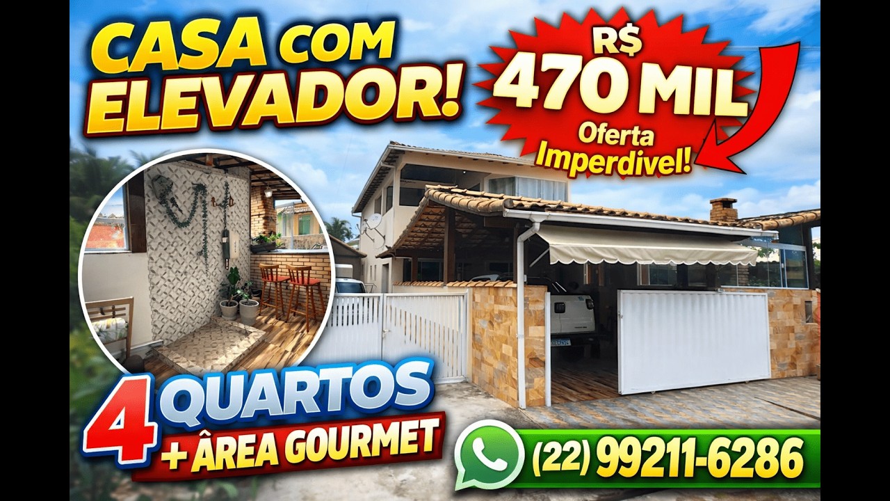 Vendo Orla 500,4 quartos,4 banheiros,portas 80 cm,elevador,garagem,área gourmet ,cisterna R$ 470 mil