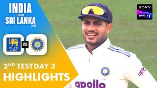 Indian Bowlers Take Control On Day 3 | English | 2nd Test Day 3 | Highlights | SL vs IND 2026 screenshot 1