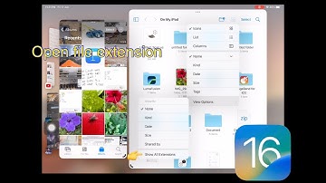iOS16 Tips use files app convert photo ＆video, show file extension