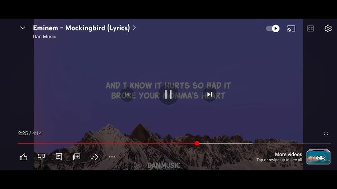 Eminem - Mockingbird (Lyric Video), Real-Time  Video View Count
