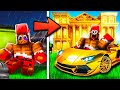 От БЕДНОГО Бомжа До БОГАТОГО Миллионера в Роблокс Roblox