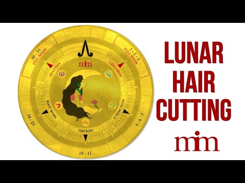 Morrocco Method Hair Cutting Chart