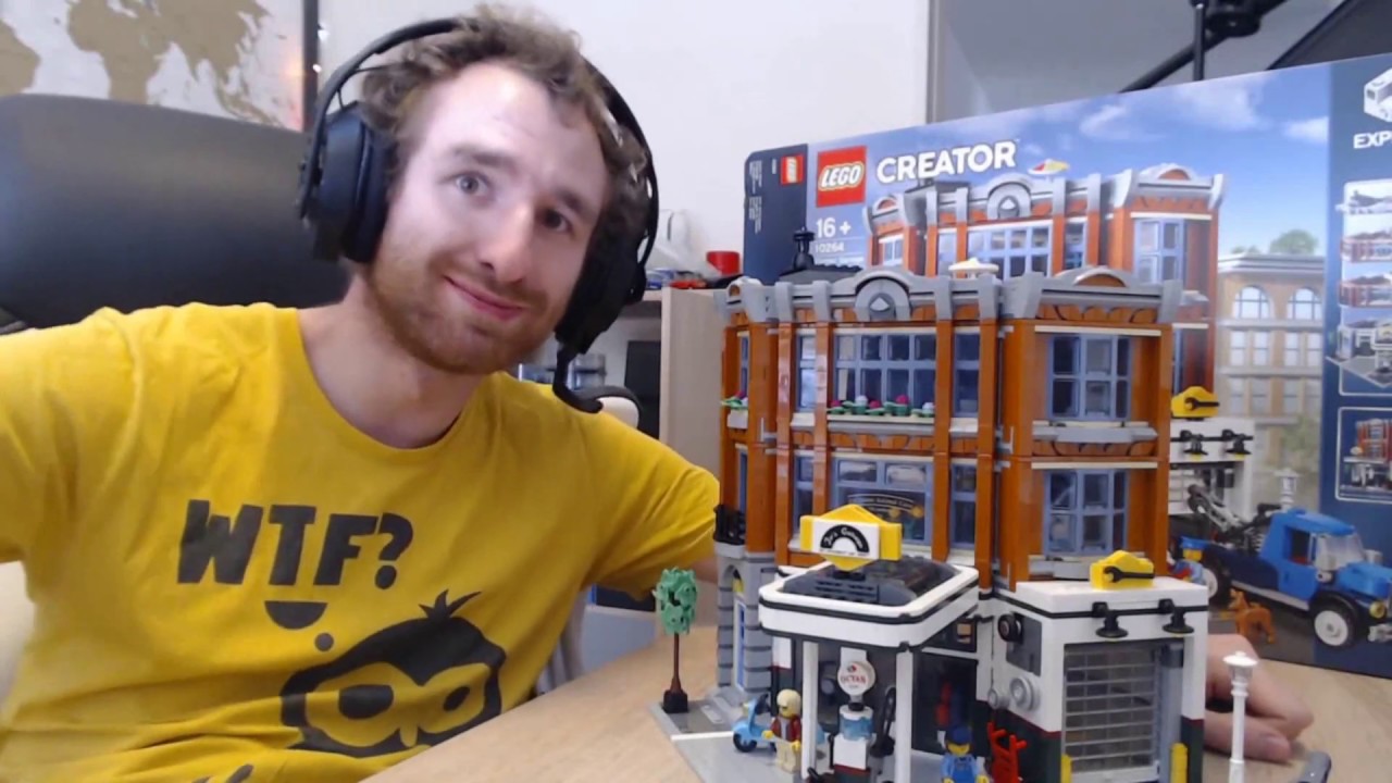 LEGO Corner Garage / Eckgarage 10264 (Timelapse/Zeitraffer) YouTube
