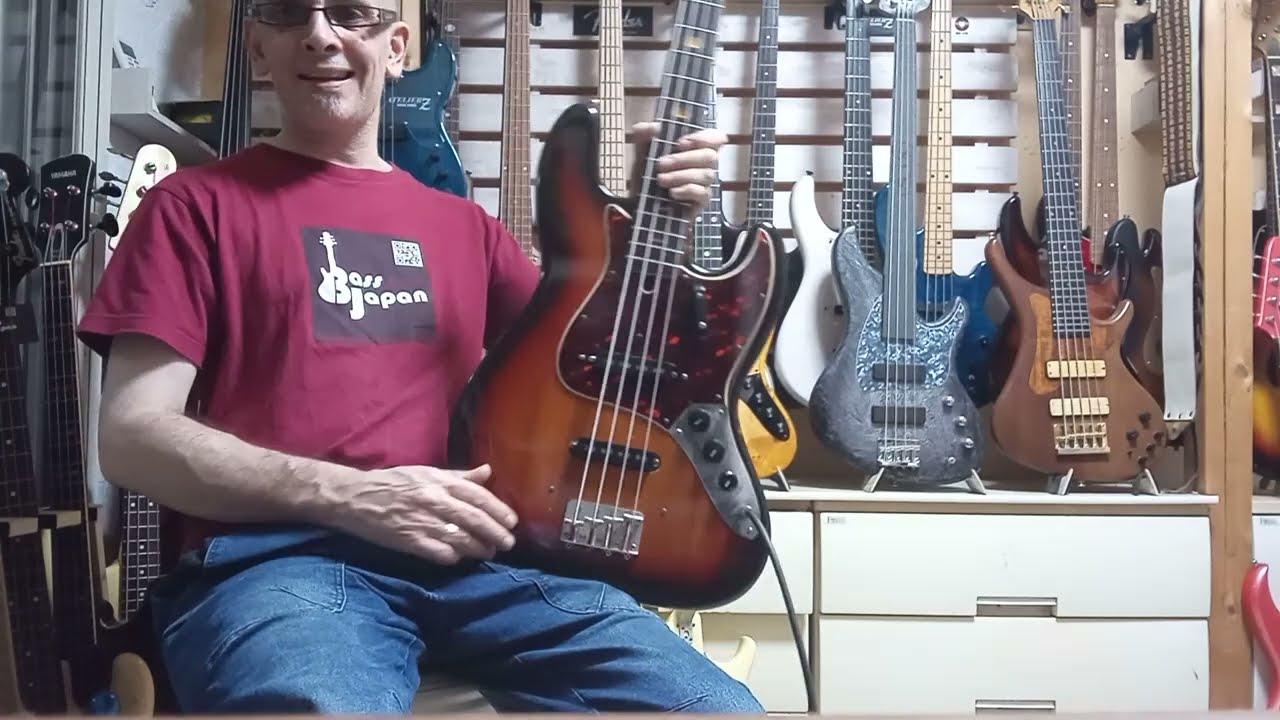 Japanese LAWSUIT ERA Basses: ELK BS490 Circa 1973 