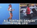 ALL *NEW* FORTNITE DANCES IN REAL LIFE! (Running Man, Flamenco & More!)