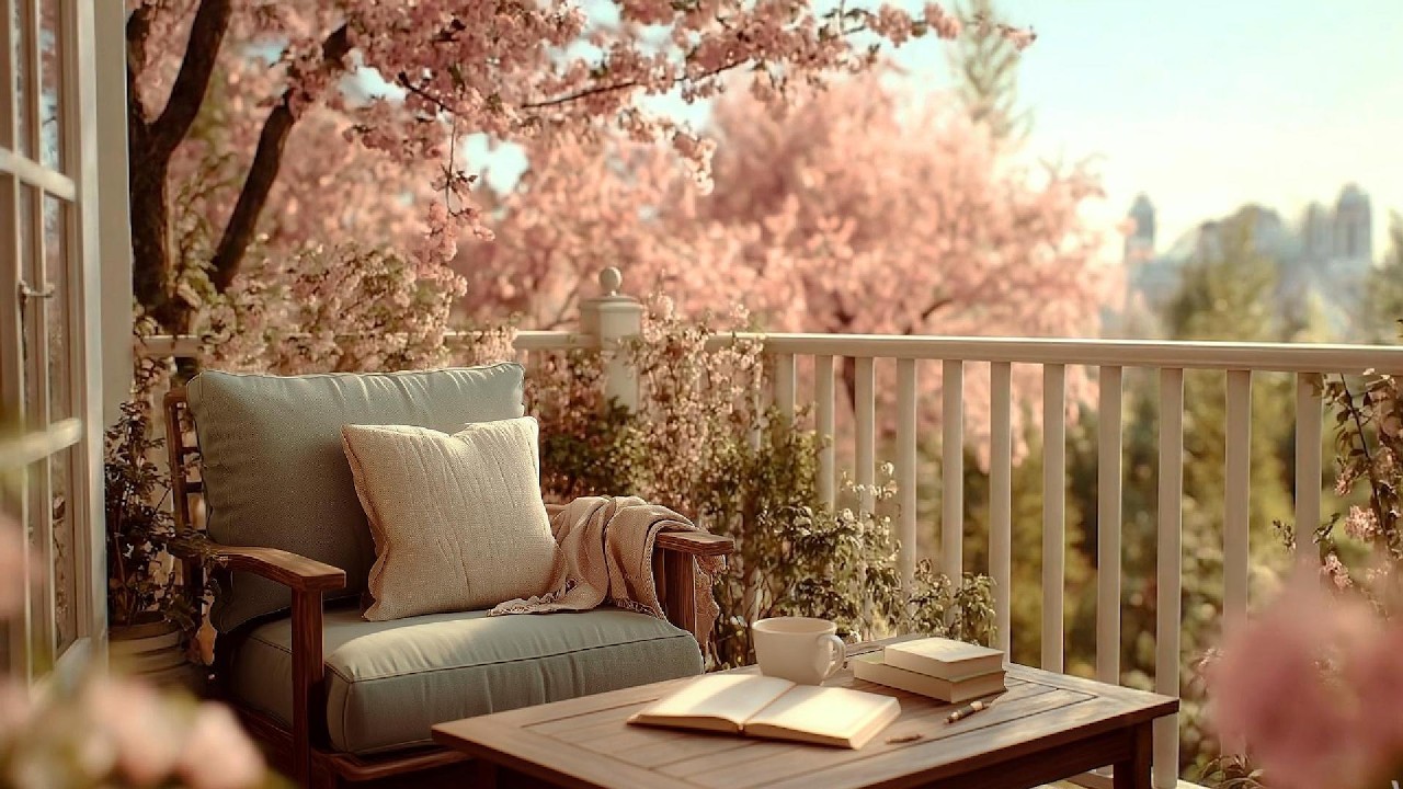 Spring Study Music Spring Afternoon Jazz ๐ธโ | Relaxing Instrumental Music to Study & Work ...