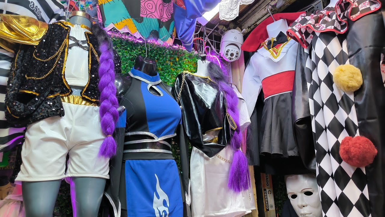 🎃 FABRICANTES DE DISFRACES PARA DIA DE MUERTOS y HALLOWEEN en MERCADO DE SONORA CDMX 💯