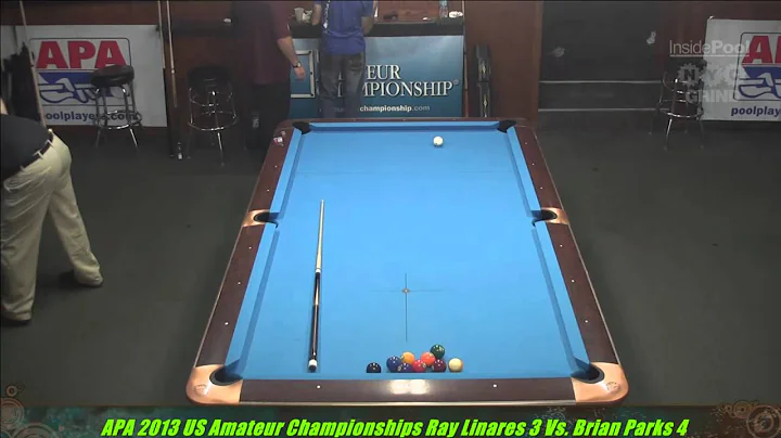 2013 APA US Amateur Championship Ray Linares VS  B...