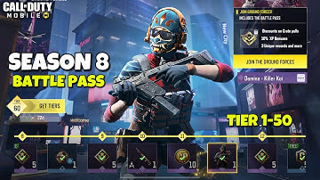 Buying Season 8 Error 404 Battle Pass Codm | New Argus Shotgun | Call Of Duty Mobile