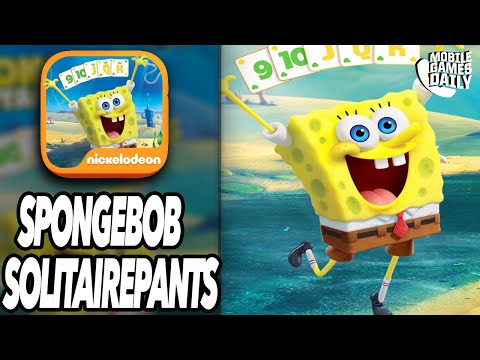 SpongeBob SolitairePants Gameplay Walkthrough - Spongebob Solitaire Game For Apple Arcade - YouTube
