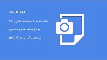 Using a Webcam as a Doc Cam