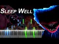 Sleep well from poppy playtime chapter 3 by cg5 piano tutorial