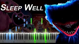 'Sleep Well' (from Poppy Playtime: Chapter 3) by CG5 Piano Tutorial