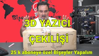 EN ÇOK SATAN 3D YAZICI HEDİYE EDİYORUM ( Ender3 pro )