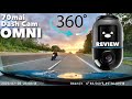 70mai Dash Cam OMNI - 360 Grad Dash Cam mit Charakter und vielen nützlichen Assistenzsystemen REVIEW