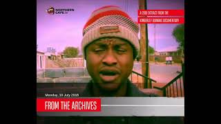 Kimberley community activist Kagisho Alamu filmed for Kimberley Burning documentary (2018)