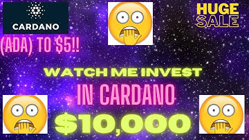 Cardano seriously Undervalued and set to explode. Price predictions!