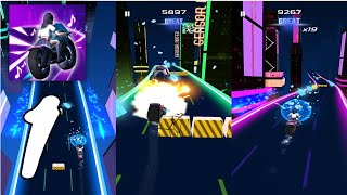 Beat Road: Rhythm Racing Gameplay Walkthrough #1 (Android, IOS) screenshot 4