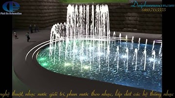 Thiết kế thi công phun nước nhạc nước ms02