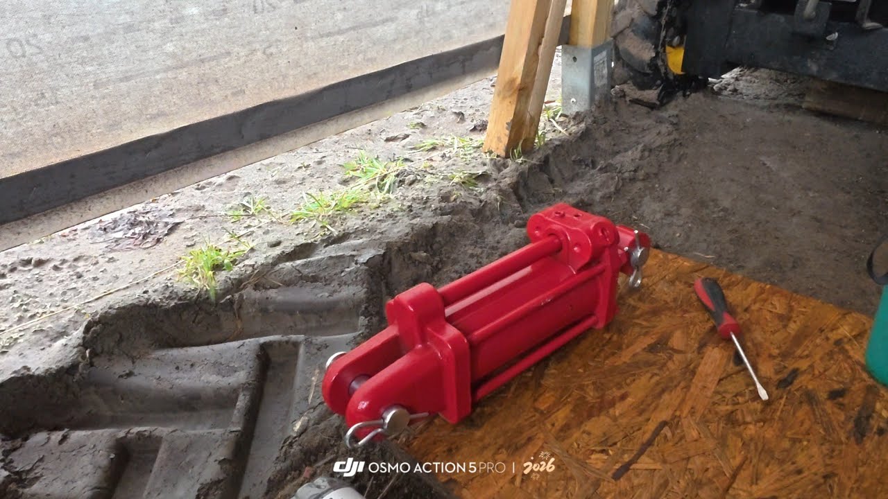 Nowy siłownik podnośnika  - to nie jest mój dzień 🙈🙈🙈