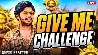 Give me challenge 🤙KANNADA BGMI LIVE 🔴#shortsfeed#shortslive#shortsviral#shorts#shortvideo