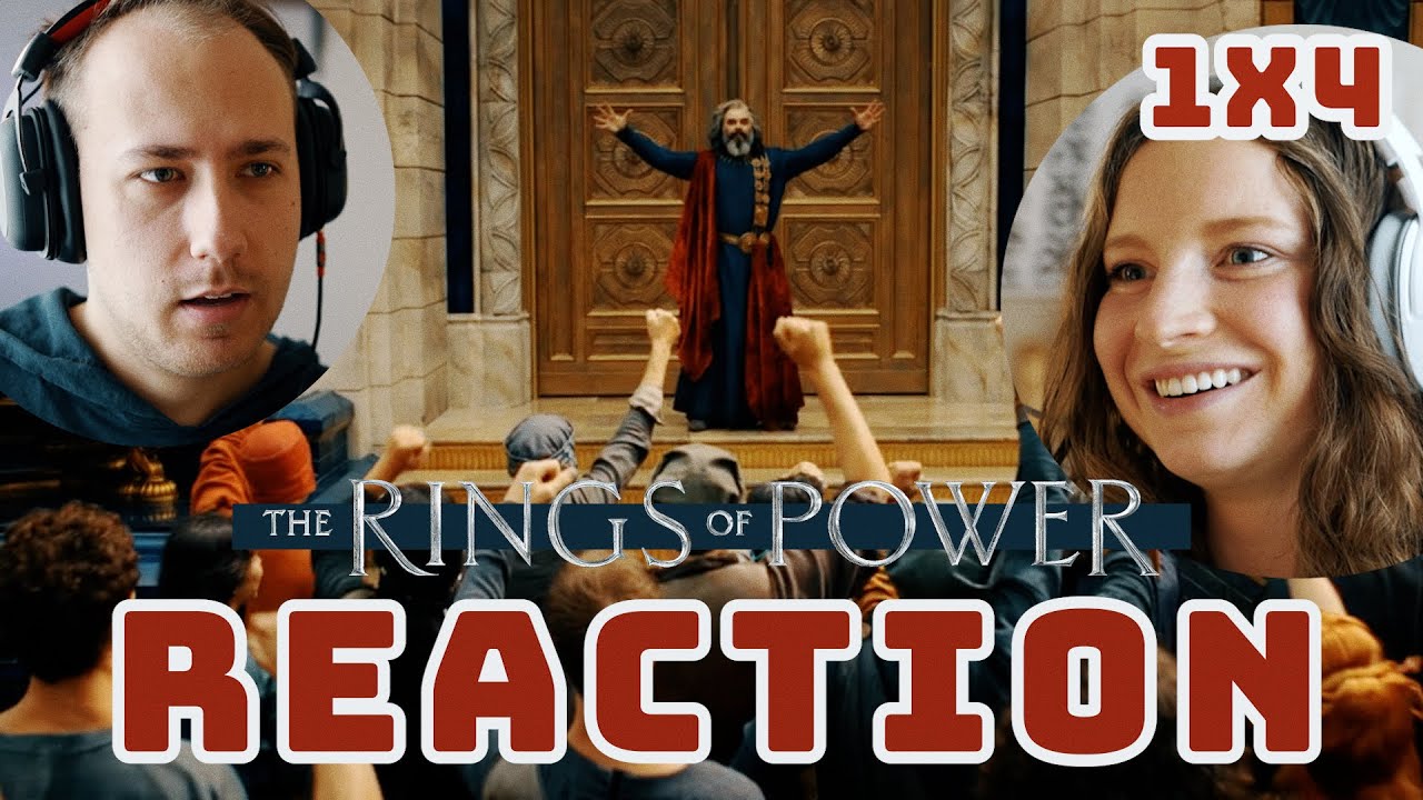 Rings of Power Episode 4 REACTION!! "The Great Wave" 1x4 // Lord of the