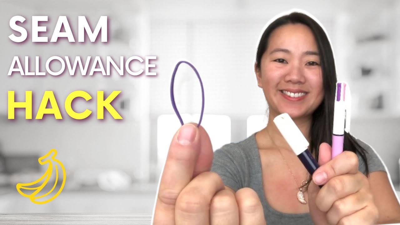 Draw seam allowance easily and quickly hack | Review of Clover Twin Tracing Tool | Beginner Tips