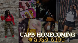 2023 HOMECOMING VLOG | University Of Arkansas at Pine Bluff | ( collective vlog ) @mazhaaxx