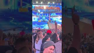 Roman Reigns entrance WrestleMania 39 LIVE