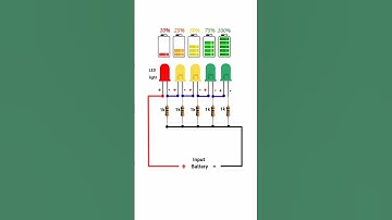 12V Battery level indicator circuit #shorts #pbexperiment