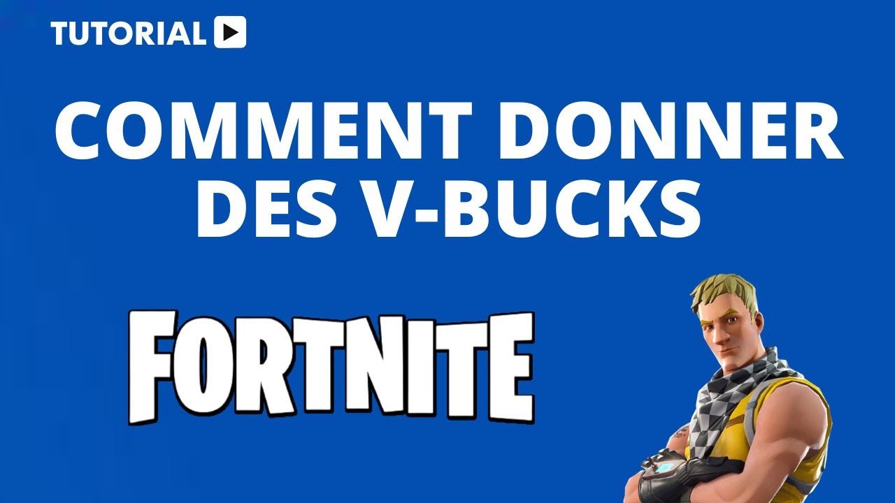 Comment offrir des V Bucks sur Fortnite - YouTube