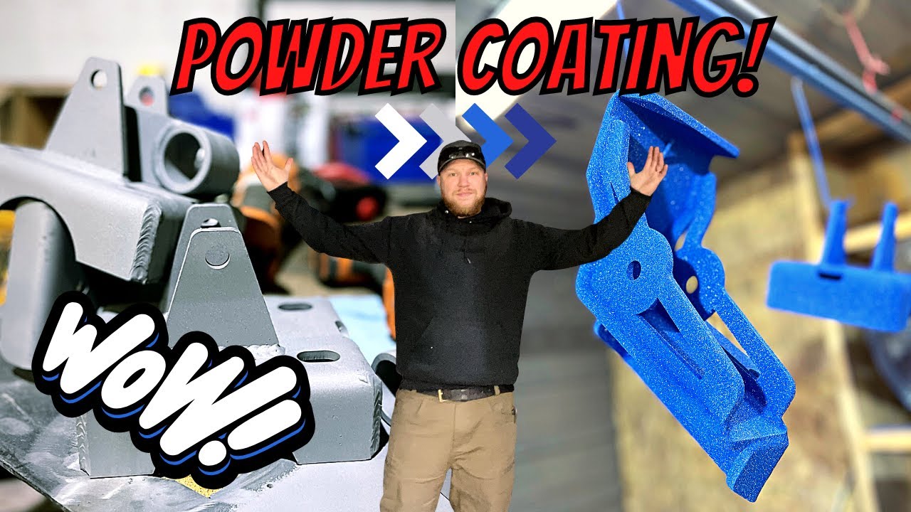 Powder Coating My LBZ Duramax Kryptonite Death Grip Traction Bars
