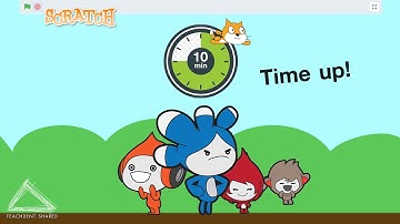 สร้างตัวจับเวลาด้วย Scratch ง่ายนิดเดียว!!! (นับไปข้างหน้า+นับถอยหลัง) | Scratch Coding EP.15