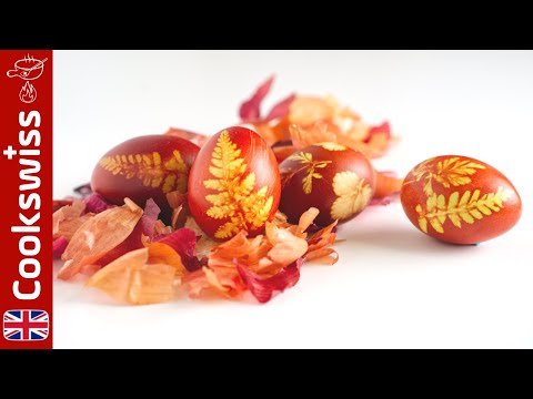 Video: How To Color Eggs With Onion Skins