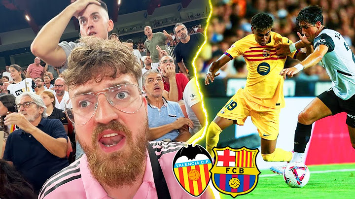 Valencia vs. FC Barcelona - Stadionvlog aus 1. REIHE 😱 | LA LIGA GEHT LOS 🇪🇸🔥 | ViscaBarca