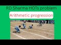 Potato Race class 10 Arithmetic progressions | class RD sharma HOTs problem solution | cbse 2026