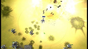 Beyond All Reason Gameplay 1v2 Barb AI with 100% Bonus Resource