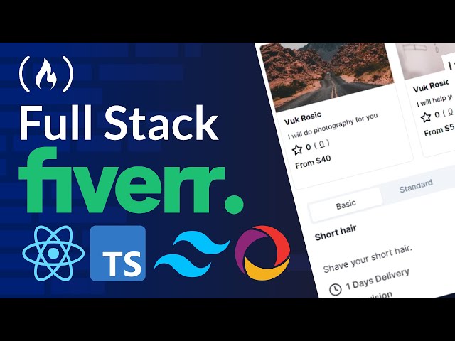 Full Stack Tutorial – Fiverr Clone with NextJS, React, Convex, Typescript, Tailwind CSS, ShadCN