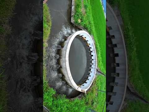 【西天竜幹線水路円筒分水工群】神子柴31号 ※スマホは横向きで見てね